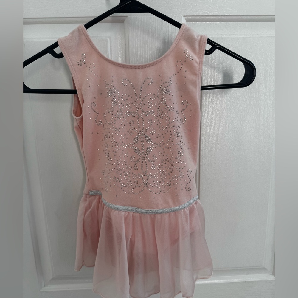 Danskin Pink Glitter Kids Dance leotard